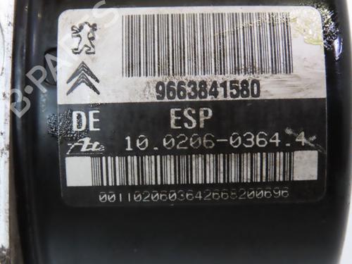 Used ABS pump PEUGEOT 1007 (KM_) 1.4 HDi (68 hp) 25207337