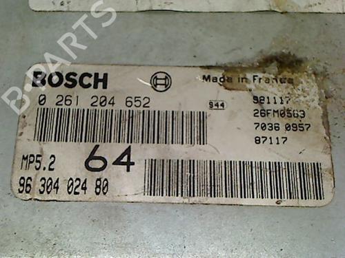 Engine control unit (ECU) PEUGEOT 306 Hatchback (7A, 7C, N3, N5) 2.0 16V | BP23148900M57 
