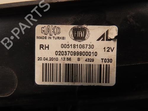 Used Right taillight FIAT DOBLO Cargo (263_) 1.3 D Multijet (90 hp) 28068004
