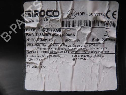 Heater blower motor CITROËN AMI (9A_) Electric (9AZ2CA) | BP36483734M62 - Image 4