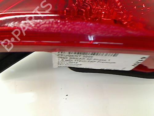 Used Right tailgate light PEUGEOT 3008 I MPV (0U_) 1.6 HDi (112 hp) 23153349