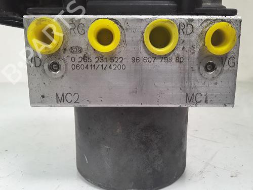 Used ABS pump PEUGEOT PARTNER MPV (5_, G_) 1.6 HDi 90 (90 hp) 8995358