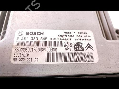 Used Engine control unit (ECU) CITROËN C3 II (SC_) 1.4 HDi 70 (SC8HZC, SC8HR0, SC8HP4) (68 hp) 15077069