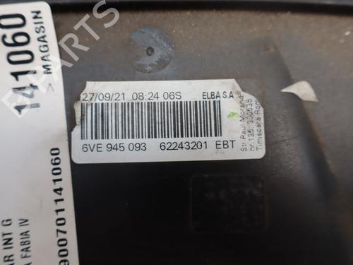 Used Left tailgate light Left tailgate light SKODA FABIA IV (PJ3) 1.0 MPI (80 hp) 35935942 35935942