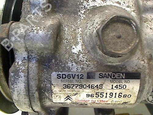AC compressor CITROËN C3 I (FC_, FN_) 1.4 HDi | BP8980866M34