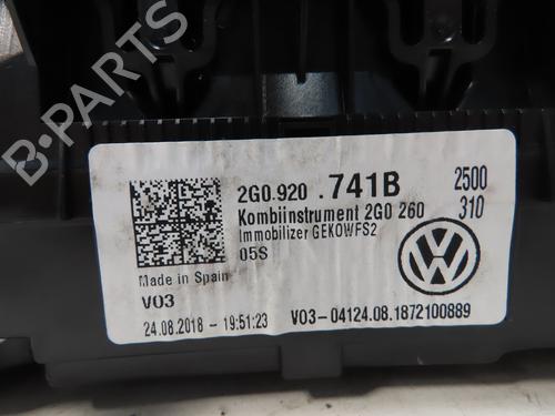 Quadro strumenti VW POLO VI (AW1, BZ1, AE1) 1.6 TDI (80 hp) 31324971