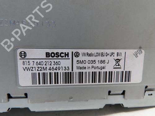 Used Radio VW POLO V (6R1, 6C1) 1.2 (70 hp) 28969888