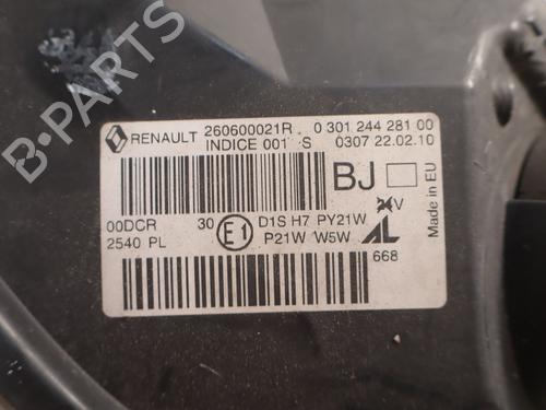 Left headlight RENAULT MEGANE III Hatchback (BZ0/1_, B3_) 1.9 dCi (BZ0N, BZ0J) | BP39220962C28 - Image 3