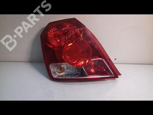Used Left taillight CHEVROLET AVEO / KALOS Hatchback (T200) 1.2 (72 hp) 9967190