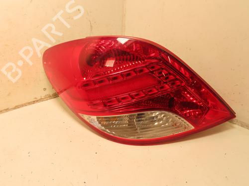 Used Left taillight PEUGEOT 207 (WA_, WC_) 1.4 HDi (68 hp) 31055345