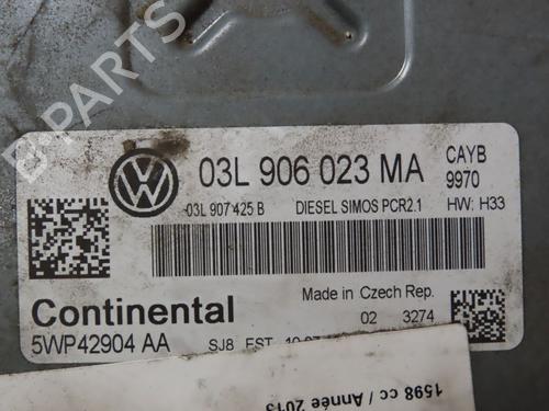 Motorstyringsenhed VW POLO V (6R1, 6C1) 1.6 TDI (90 hp) 21836819