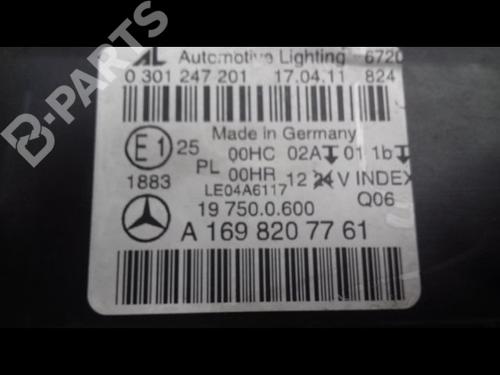 Left headlight MERCEDES-BENZ B-CLASS Sports Tourer (W245) B 180 CDI (245.207) | BP9873001C28 