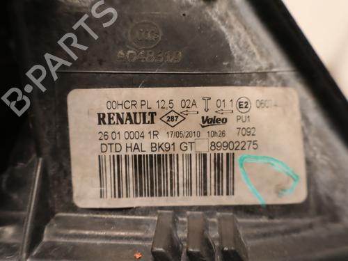 Used Right headlight Right headlight RENAULT LAGUNA III (BT0/1) 1.5 dCi (BT00, BT0A, BT0T, BT1J) (110 hp) 33248435 33248435