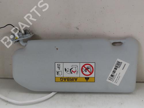 Used Right sun visor PEUGEOT 3008 II SUV (MC_, MR_, MJ_, M4_) 1.2 THP/ PureTech 130 (MRHNSM, MRHNSU, MRHNSJ, MRHNYW,... (131 hp) 19917232