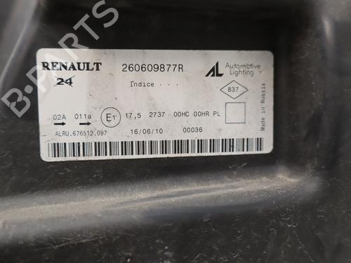 Used Left headlight Left headlight DACIA DUSTER (HS_) 1.5 dCi 4x4 (HSMC, HSMD) (110 hp) 40484344 40484344