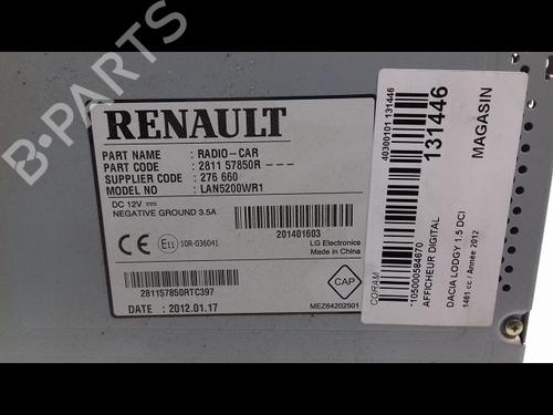 Display monitor DACIA LODGY (JS_) 1.5 dCi | BP10684469C48