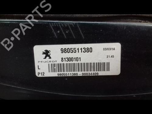 Used Left tailgate light PEUGEOT 3008 I MPV (0U_) 1.6 HDi (114 hp) 14957757