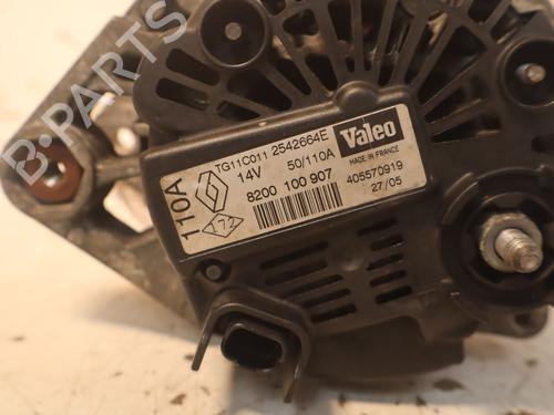 Used Alternator Alternator RENAULT MEGANE II (BM0/1_, CM0/1_) 1.4 16V (BM0B, CM0B) (98 hp) 34255498 34255498