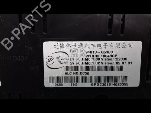 Instrument cluster KIA NIRO I (DE) 1.6 GDI Hybrid | BP9706138C47 