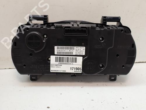 Used Instrument cluster Instrument cluster RENAULT ESPACE V (JR_) 1.6 dCi 160 (160 hp) 39659938 39659938