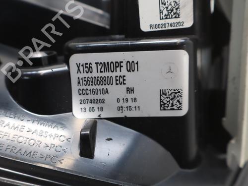Højre baglygte bagklap Højre baglygte bagklap MERCEDES-BENZ GLA-CLASS (X156) AMG GLA 45 4-matic (156.952) (381 hp) 33859978 33859978