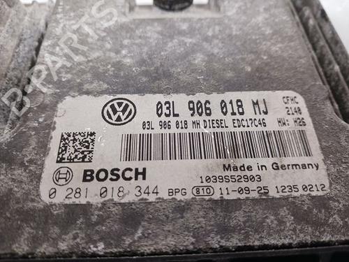 Used Engine control unit (ECU) SKODA YETI (5L) 2.0 TDI (140 hp) 11833097