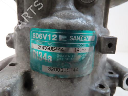 Used AC compressor RENAULT CLIO II (BB_, CB_) 1.6 16V (BB01, BB0H, BB0T, BB14, BB1D, BB1R, BB2KL, BB3G... (107 hp) 31576063