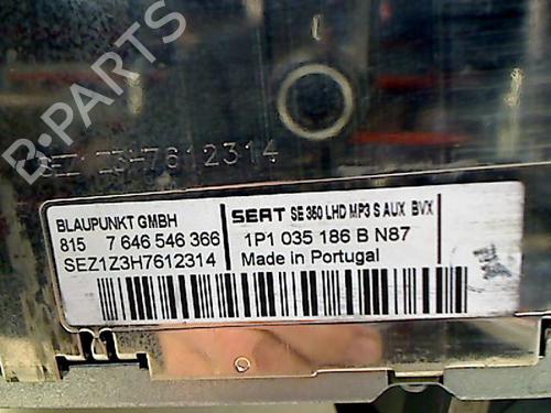 Used Radio SEAT LEON (1P1) 1.9 TDI (105 hp) 15745323