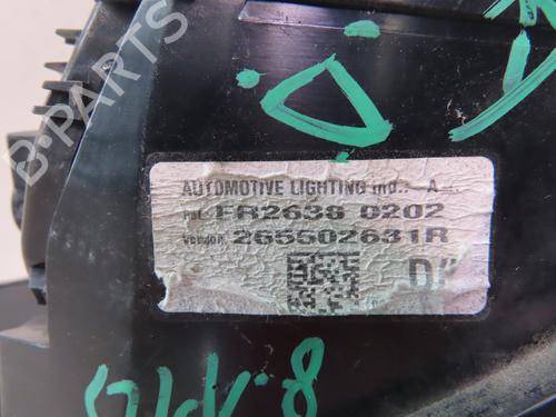 Used Right taillight RENAULT CLIO IV (BH_) 0.9 TCe 90 (BHNF, BHMA, BHMH, BHJK, BHJR) (90 hp) 15492644