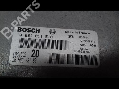 Engine control unit (ECU) CITROËN XSARA PICASSO (N68) 2.0 HDi | BP10374731M57 