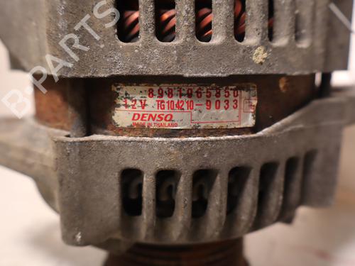 Used Alternator Alternator ISUZU D-MAX II (TFR, TFS) 2.5 CRDi 4x4 (TFS86J) (163 hp) 39733096 39733096