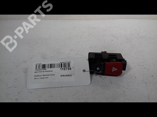 Used Warning switch RENAULT SCÉNIC III (JZ0/1_) 1.5 dCi (110 hp) 8990301