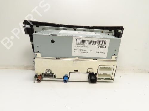 Display monitor NISSAN QASHQAI II (J11, J11_) 1.5 dCi | BP30979591C48