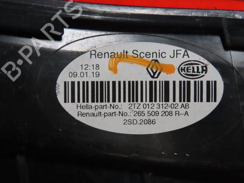 Used Left tailgate light RENAULT SCÉNIC IV (J9_) 1.7 Blue dCi 120 (J9A7, J9A8) (120 hp) 26015305
