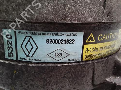 AC compressor RENAULT LAGUNA II (BG0/1_) 1.8 16V (BG04, BG0B, BG0C, BG0V) | BP8996167M34 