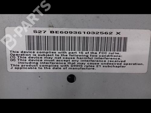 Radio MERCEDES-BENZ A-CLASS (W169) A 200 CDI (169.008, 169.308) | BP8994780E6 