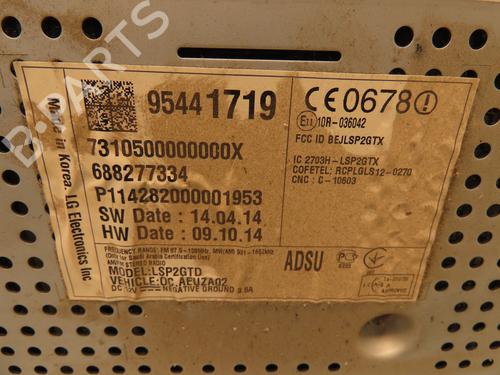 Radio OPEL CORSA E (X15) 1.3 CDTI (08, 68) | BP28309780E6 