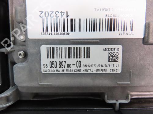 Used Display monitor Display monitor CITROËN C4 Picasso II 1.6 HDi / BlueHDi 115 (115 hp) 16487460 16487460