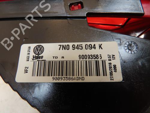 Højre baklys, luke VW SHARAN (7N1, 7N2) 2.0 TDI (140 hp) 28309833