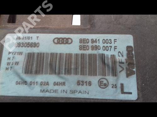 Venstre forlygte AUDI A4 B6 (8E2) 1.9 TDI | BP9642107C28 
