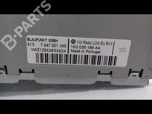 Radio VW GOLF VI (5K1) 1.6 TDI | BP9124725E6