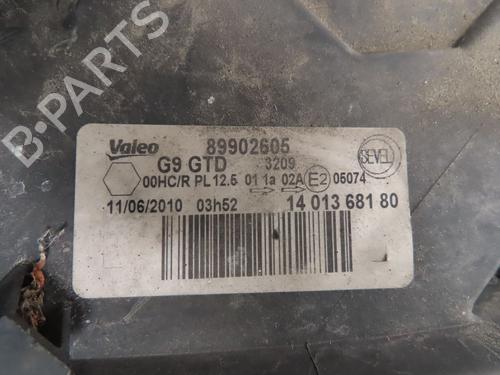 Left headlight CITROËN JUMPY II Van 2.0 HDi 120 | BP31865517C28