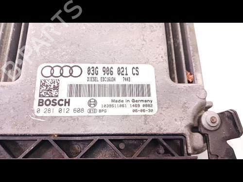 Used Engine control unit (ECU) AUDI A3 Sportback (8PA) 1.9 TDI (105 hp) 15058546