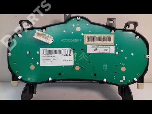 Instrument cluster PEUGEOT 207 (WA_, WC_) 1.4 16V | BP9535689C47 