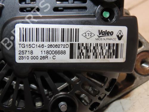 Used Alternator RENAULT KANGOO Express (FW0/1_) 1.5 dCi 90 (FW0G, FW05, FW08, FW11) (90 hp) 29170799