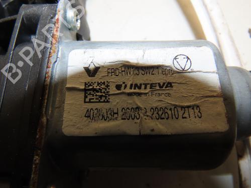 Front right window mechanism RENAULT SCÉNIC IV (J9_) 1.3 TCe 140 | BP31962615C23