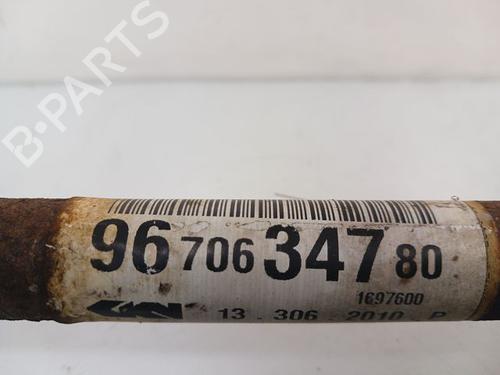 Used Right front driveshaft PEUGEOT 206+ (2L_, 2M_) 1.1 (60 hp) 11694311