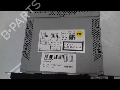 Used Radio VW GOLF VI (5K1) 1.6 TDI (105 hp) 10361469