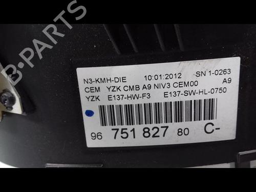 Instrument cluster PEUGEOT 208 I (CA_, CC_) 1.6 HDi | BP8990393C47