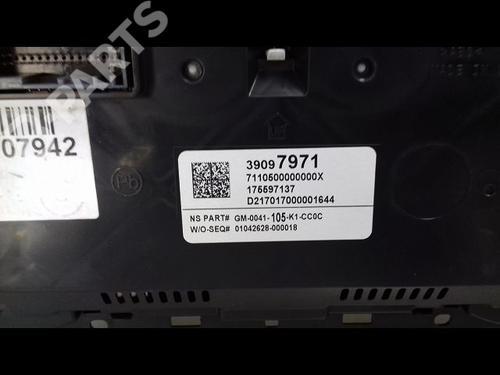 Instrument cluster OPEL ASTRA K (B16) 1.6 Turbo (68) | BP8986444C47 